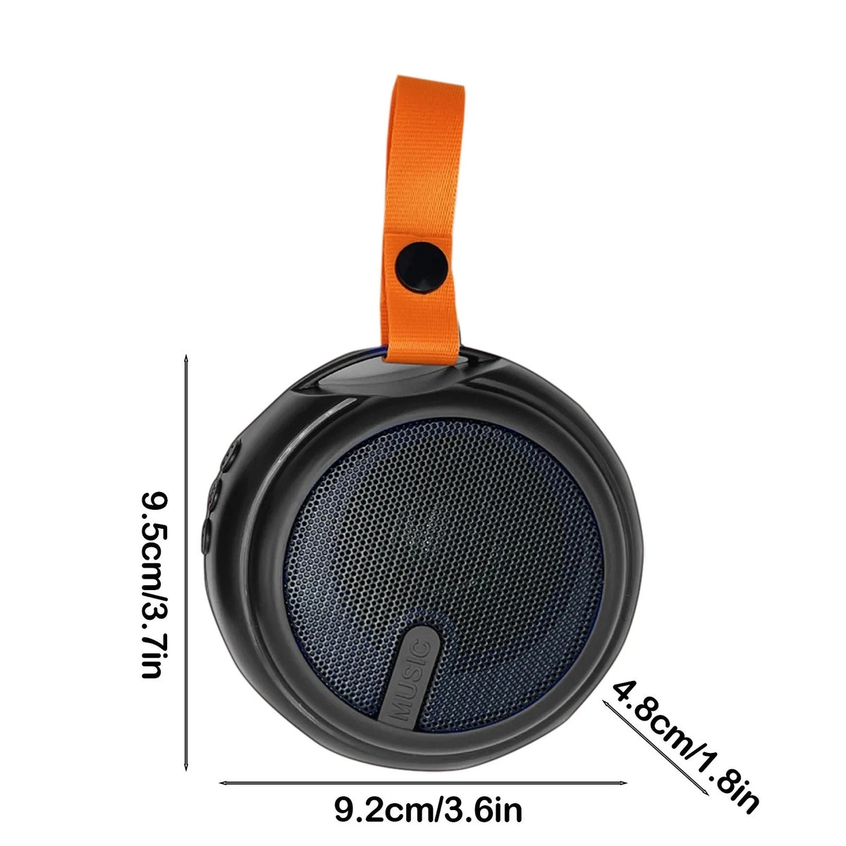 X-316 Mini Bluetooth Speaker – Portable Wireless Speaker with USB, TF Card & FM Radio