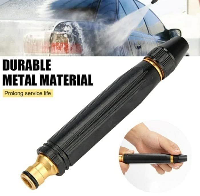 High Pressure Water Spray Gun Nozzle – Car Wash, Garden & Bike Cleaning Hose Nozzle