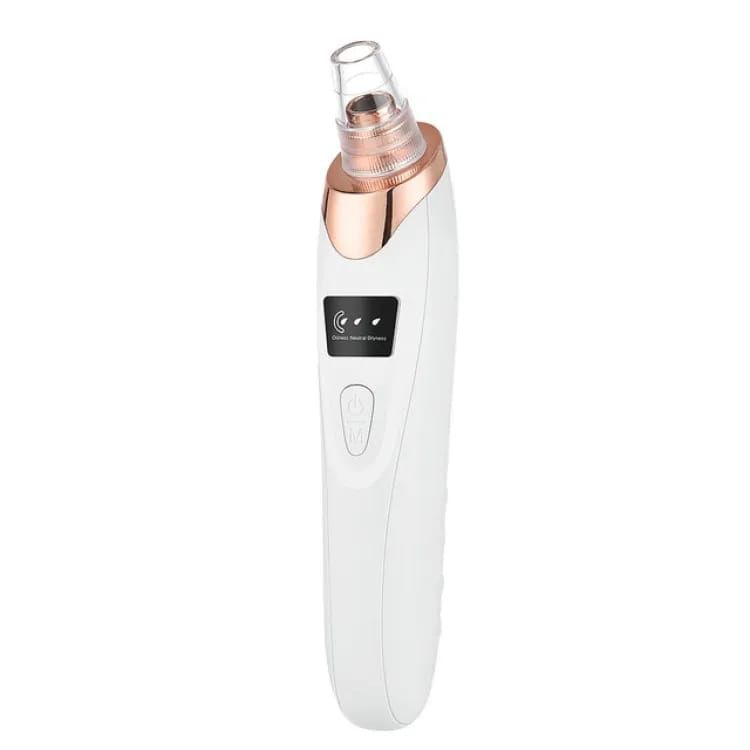5-in-1 Rechargeable Blackhead Remover – Facial Pore Vacuum with 5 Interchangeable Heads