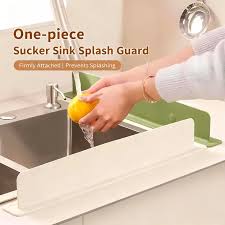 48cm Silicone Sink Splash Guard – Kitchen Sink Water Splash Protector for Countertop