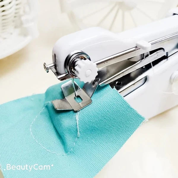 Handy Stitch Portable Mini Sewing Machine | Handheld Battery-Operated Sewing Machine with Sewing Kit
