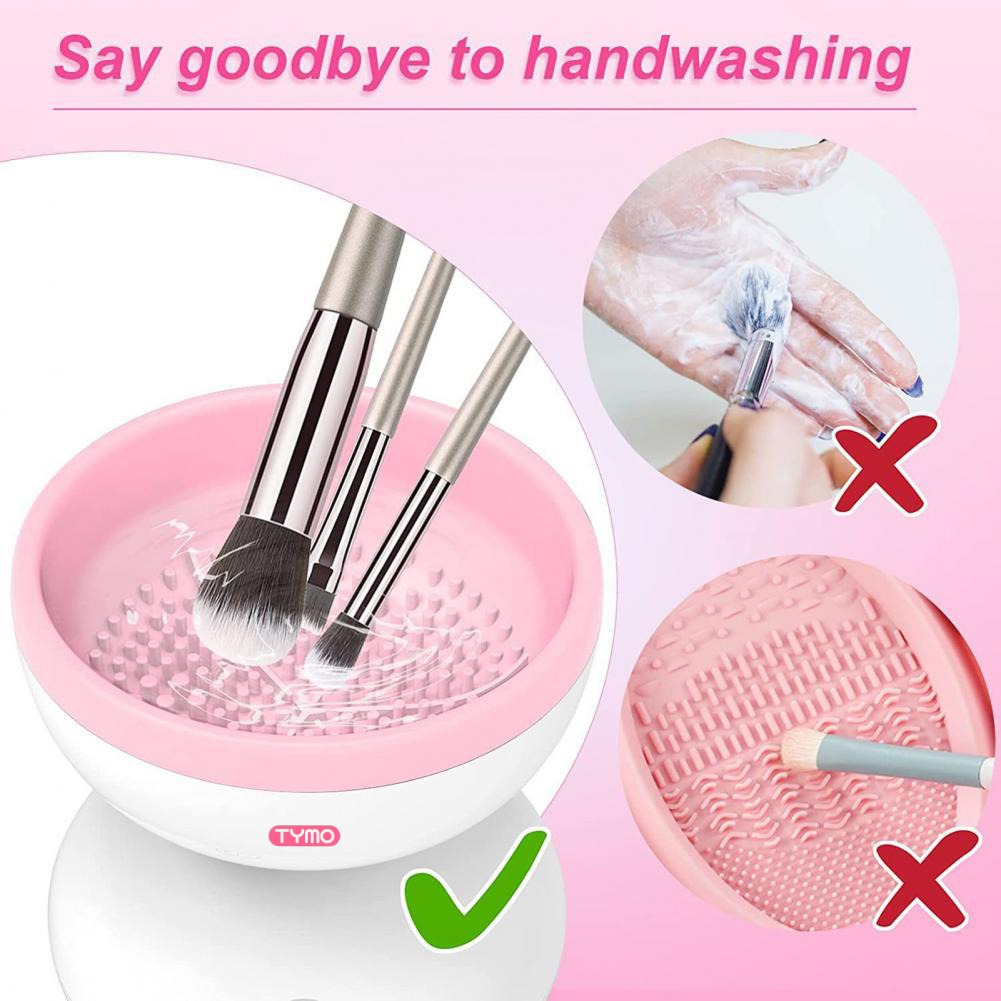 Electric Makeup Brush Cleaner – Automatic USB-Powered Brush Washing Machine & Scrubber