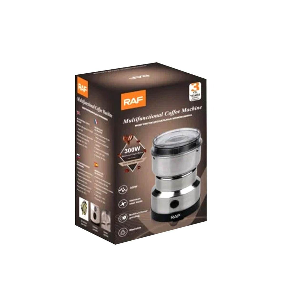 300W Electric Spice & Coffee Grinder – Stainless Steel Blades, 85–100g Capacity for Masala