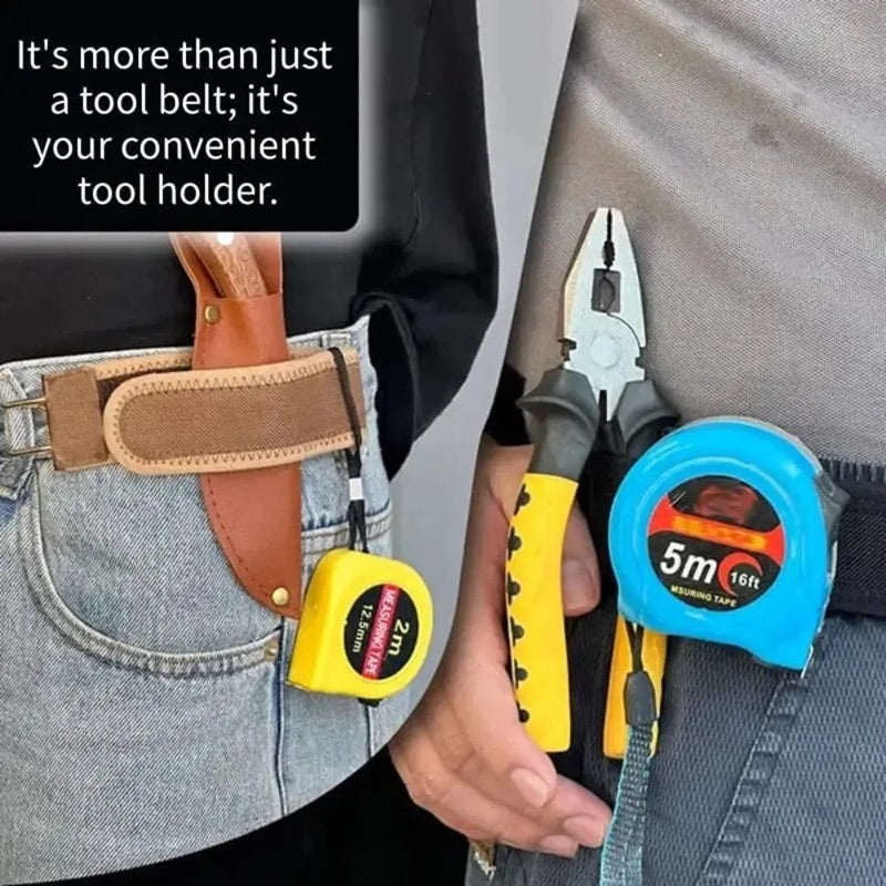 Buckleless Elastic Waist Belt – Adjustable Stretch Belt with Metal Hooks for Jeans & Pants
