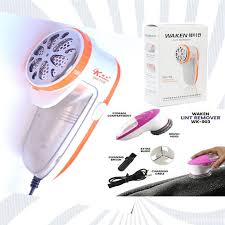 WK-708 Electric Fabric Shaver & Lint Remover – 3-Blade Clothes Fuzz & Pilling Cleaner